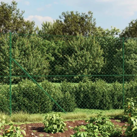 Green wire fence 2x10 m by vidaXL, fence panels - Ref: Foro24-153910, Price: 110,24 €, Discount: %