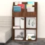 Revistero niños madera contrachapada marrón roble 71x30x114 cm de vidaXL, Revisteros - Ref: Foro24-339535, Precio: 94,13 €, D...