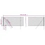 Grüner Drahtzaun 1x25 m von vidaXL, Zaunpaneele - Ref: Foro24-153913, Preis: 118,40 €, Rabatt: %