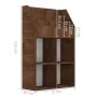 Revistero niños madera contrachapada marrón roble 71x30x114 cm de vidaXL, Revisteros - Ref: Foro24-339535, Precio: 94,13 €, D...