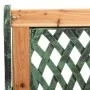 Banco de jardín hierro fundido y madera de abeto maciza 122 cm de vidaXL, Bancos de jardín - Ref: Foro24-312033, Precio: 82,8...