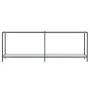 Konsolentisch aus gehärtetem Glas Weiß 220x35x75,5 cm von vidaXL, Seitentische - Ref: Foro24-331712, Preis: 110,78 €, Rabatt: %