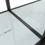 Konsolentisch aus gehärtetem Glas Weiß 220x35x75,5 cm von vidaXL, Seitentische - Ref: Foro24-331712, Preis: 110,78 €, Rabatt: %