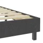 Cama box spring tela gris oscuro 160x200 m de vidaXL, Camas y somieres - Ref: Foro24-3054709, Precio: 631,68 €, Descuento: %
