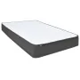 Box spring bed dark gray fabric 160x200 m by vidaXL, Beds and slatted bases - Ref: Foro24-3054709, Price: 631,68 €, Discount: %