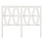 Cabecero de cama madera maciza de pino blanco 156x4x100 cm de vidaXL, Cabeceros y pies de cama - Ref: Foro24-818626, Precio: ...