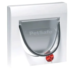 PetSafe Gatera 4 posiciones con tunel Classic 917 blanca 5030 de PetSafe, Puertas para animales domésticos - Ref: Foro24-4114...