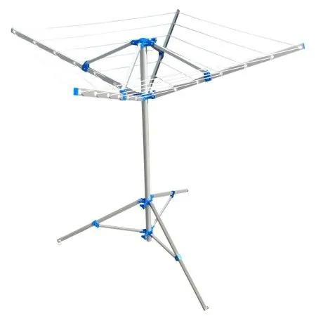 ProPlus Tendedero giratorio con patas metal gris de ProPlus, Tendederos y perchas - Ref: Foro24-424756, Precio: 60,54 €, Desc...