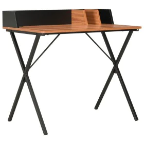 Escritorio negro y marrón 80x50x84 cm de vidaXL, Escritorios - Ref: Foro24-20274, Precio: 71,61 €, Descuento: %