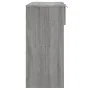 Sonoma gray plywood console table 90x36x75 cm by vidaXL, Side tables - Ref: Foro24-817073, Price: 53,35 €, Discount: %