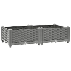 Arriate polipropileno 80x40x23 cm de vidaXL, Maceteros y jardineras - Ref: Foro24-153290, Precio: 43,02 €, Descuento: %