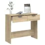 Mesa consola de madera contrachapada roble Sonoma 90x36x75 cm de vidaXL, Mesas auxiliares - Ref: Foro24-811334, Precio: 50,97...