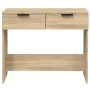 Mesa consola de madera contrachapada roble Sonoma 90x36x75 cm de vidaXL, Mesas auxiliares - Ref: Foro24-811334, Precio: 50,97...