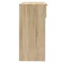Mesa consola de madera contrachapada roble Sonoma 90x36x75 cm de vidaXL, Mesas auxiliares - Ref: Foro24-811334, Precio: 50,97...