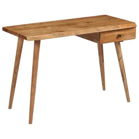 Escritorio de madera maciza de acacia 110x50x76 cm de vidaXL, Escritorios - Ref: Foro24-245666, Precio: 227,52 €, Descuento: %