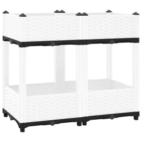 Polypropylene flower bed 80x40x71 cm by vidaXL, Pots and planters - Ref: Foro24-153313, Price: 60,98 €, Discount: %