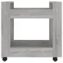 Carrito de escritorio contrachapada gris Sonoma 60x45x60 cm de vidaXL, Carros e islas - Ref: Foro24-816606, Precio: 44,10 €, ...