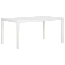 Mesa de jardín PP blanco 150x90x72 cm de vidaXL, Mesas de jardín - Ref: Foro24-317734, Precio: 167,46 €, Descuento: %