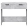 Mesa consola de madera contrachapada gris hormigón 90x36x75 cm de vidaXL, Mesas auxiliares - Ref: Foro24-811335, Precio: 44,4...
