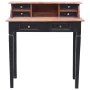 Escritorio con cajones madera maciza de caoba 90x50x101 cm de vidaXL, Escritorios - Ref: Foro24-283910, Precio: 312,63 €, Des...