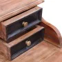 Escritorio con cajones madera maciza de caoba 90x50x101 cm de vidaXL, Escritorios - Ref: Foro24-283910, Precio: 312,63 €, Des...