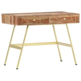 Escritorio con cajones madera maciza de sheesham 100x55x75 cm de vidaXL, Escritorios - Ref: Foro24-286151, Precio: 171,09 €, ...