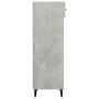 Mueble zapatero madera contrachapada gris hormigón 60x35x105 cm de vidaXL, Zapateros y organizadores de calzado - Ref: Foro24...