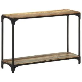 Mesa consola de madera maciza reciclada 110x30x75 cm de vidaXL, Mesas auxiliares - Ref: Foro24-320257, Precio: 106,65 €, Desc...