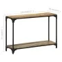 Mesa consola de madera maciza reciclada 110x30x75 cm de vidaXL, Mesas auxiliares - Ref: Foro24-320257, Precio: 106,65 €, Desc...