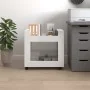 Carrito de escritorio contrachapada blanco brillo 60x45x60 cm de vidaXL, Carros e islas - Ref: Foro24-816602, Precio: 39,91 €...