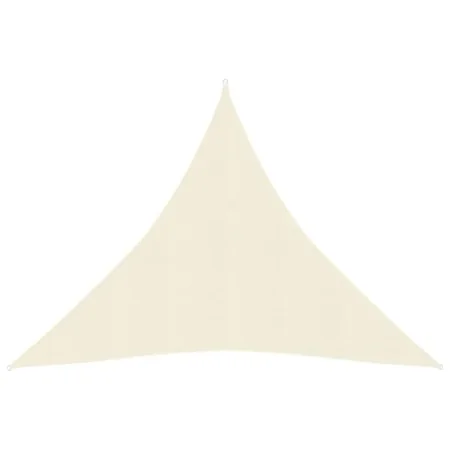 Toldo de vela HDPE color crema 160 g/m² 4,5x4,5x4,5 m by vidaXL, Umbrellas - Ref: Foro24-311205, Price: 23,49 €, Discount: %