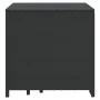 Mesas apilables 3 piezas ratán sintético negro de vidaXL, Mesas auxiliares - Ref: Foro24-319412, Precio: 78,06 €, Descuento: %