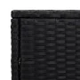 Mesas apilables 3 piezas ratán sintético negro de vidaXL, Mesas auxiliares - Ref: Foro24-319412, Precio: 78,06 €, Descuento: %