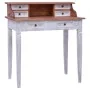 Escritorio con cajones de madera maciza reciclada 90x50x101 cm de vidaXL, Escritorios - Ref: Foro24-283911, Precio: 228,02 €,...