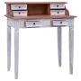 Escritorio con cajones de madera maciza reciclada 90x50x101 cm de vidaXL, Escritorios - Ref: Foro24-283911, Precio: 228,02 €,...