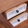 Escritorio con cajones de madera maciza reciclada 90x50x101 cm de vidaXL, Escritorios - Ref: Foro24-283911, Precio: 228,02 €,...