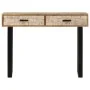 Mesa consola de madera maciza de mango 100x30x75 cm de vidaXL, Mesas auxiliares - Ref: Foro24-320823, Precio: 138,62 €, Descu...