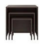 Mesas apilables 3 piezas ratán sintético marrón de vidaXL, Mesas auxiliares - Ref: Foro24-319413, Precio: 57,95 €, Descuento: %