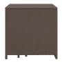 Stapelbare Tische 3 Stück synthetisches Rattan braun von vidaXL, Seitentische - Ref: Foro24-319413, Preis: 57,95 €, Rabatt: %