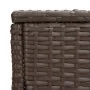 Mesas apilables 3 piezas ratán sintético marrón de vidaXL, Mesas auxiliares - Ref: Foro24-319413, Precio: 57,95 €, Descuento: %