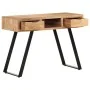 Escritorio madera maciza acacia con borde natural 107x45x79 cm de vidaXL, Escritorios - Ref: Foro24-323523, Precio: 281,52 €,...
