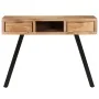 Escritorio madera maciza acacia con borde natural 107x45x79 cm de vidaXL, Escritorios - Ref: Foro24-323523, Precio: 281,52 €,...
