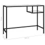 Escritorio para ordenador transparente vidrio 100x36x74 cm de vidaXL, Escritorios - Ref: Foro24-331621, Precio: 82,84 €, Desc...