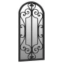 Black iron garden mirror for outdoor use 100x45 cm by vidaXL, Mirrors - Ref: Foro24-318374, Price: 120,92 €, Discount: %