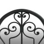 Black iron garden mirror for outdoor use 100x45 cm by vidaXL, Mirrors - Ref: Foro24-318374, Price: 120,92 €, Discount: %