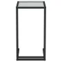 Computer-Beistelltisch aus schwarzem transparentem Glas, 50 x 35 x 65 cm von vidaXL, Seitentische - Ref: Foro24-331650, Preis...