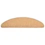 Alfombrilla autoadhesiva escalera sisal 15uds naranja 65x21x4cm de vidaXL, Alfombrillas para escalones - Ref: Foro24-326877, ...