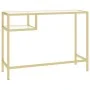 Transparent tempered glass desk 100x36x74 cm by vidaXL, Desks - Ref: Foro24-331625, Price: 83,78 €, Discount: %