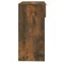 Mesa consola madera contrachapada roble ahumado 90x36x75 cm de vidaXL, Mesas auxiliares - Ref: Foro24-817072, Precio: 55,89 €...
