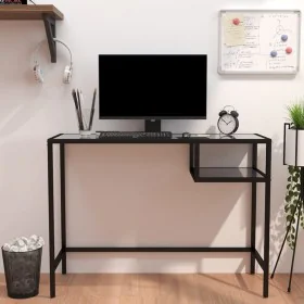 Escritorio para ordenador vidrio negro mármol 100x36x74 cm de vidaXL, Escritorios - Ref: Foro24-331623, Precio: 76,29 €, Desc...